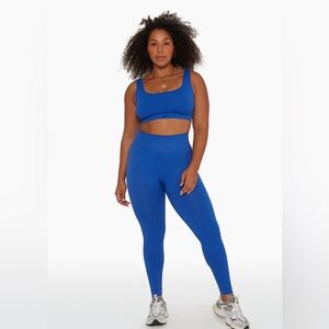 SET Active Sculptflex Box Cut Bra - Cobalt